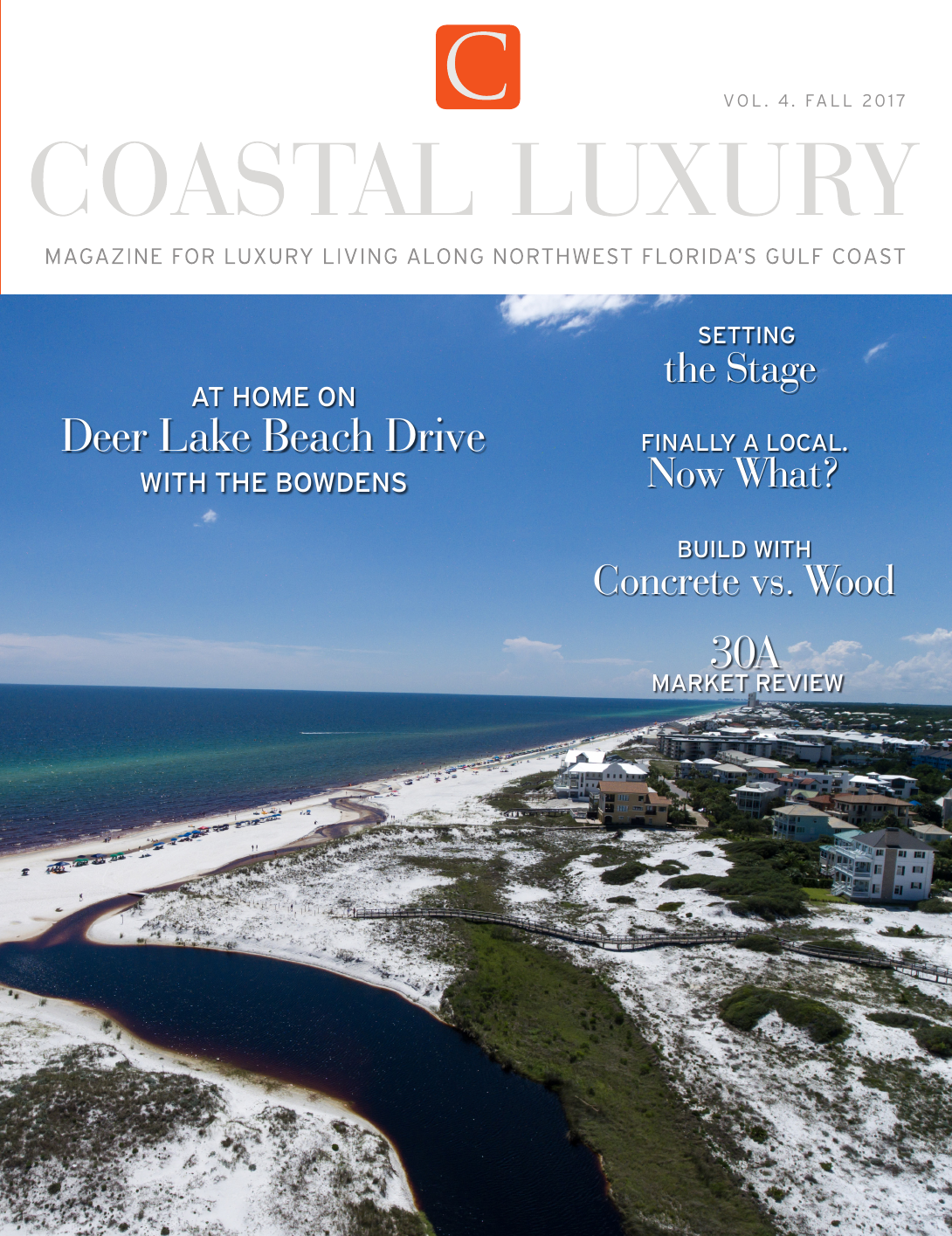 Coastal Luxury Fall 2017 magazine cover